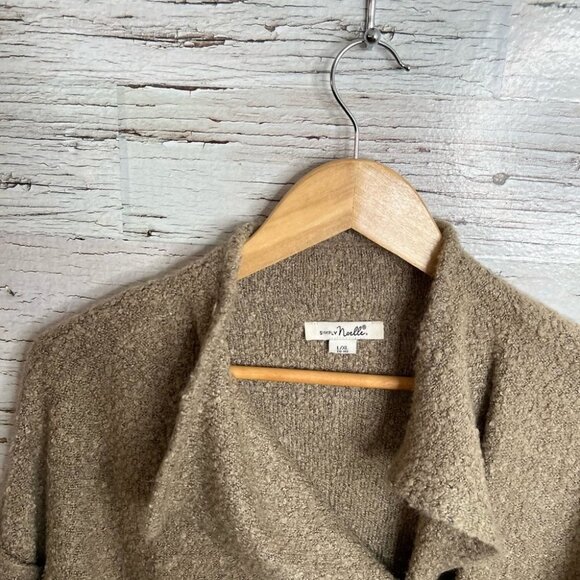 Simply noelle brown sweater zip up  size large - Picture 6 of 10
